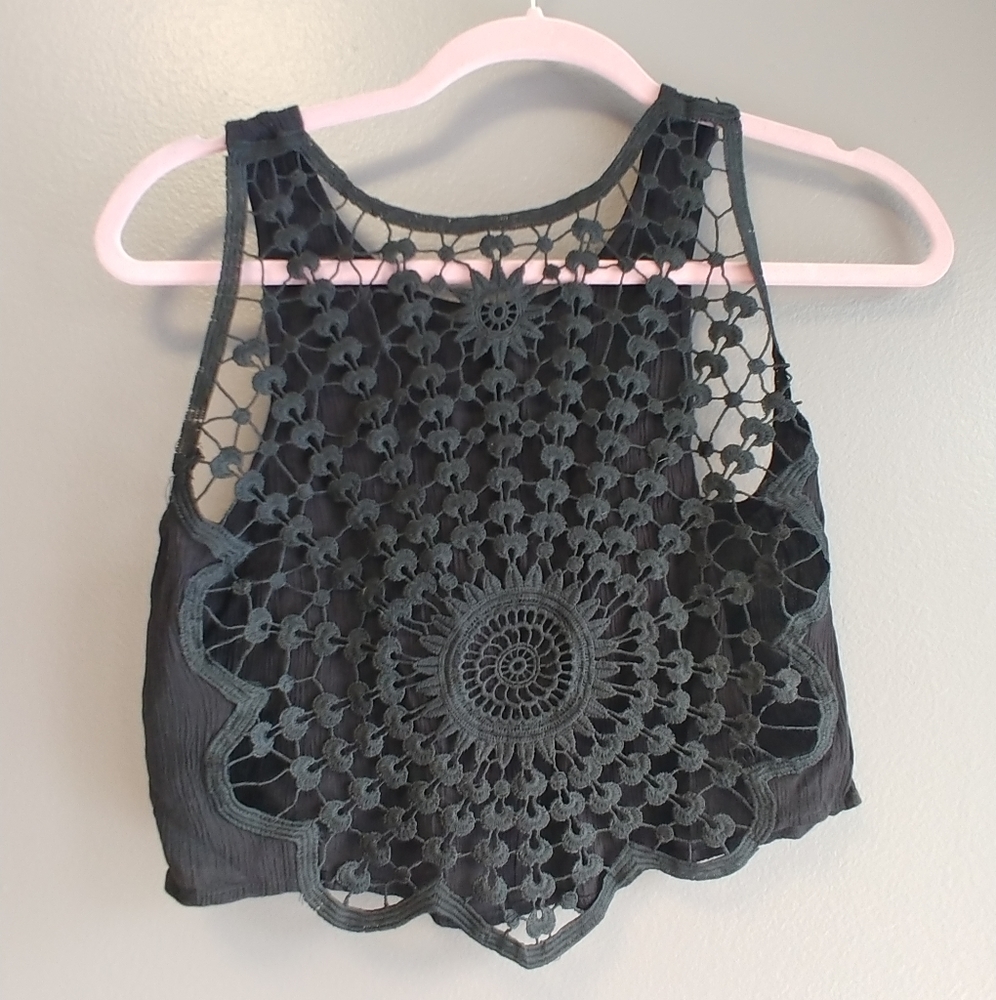 Crochet tank top